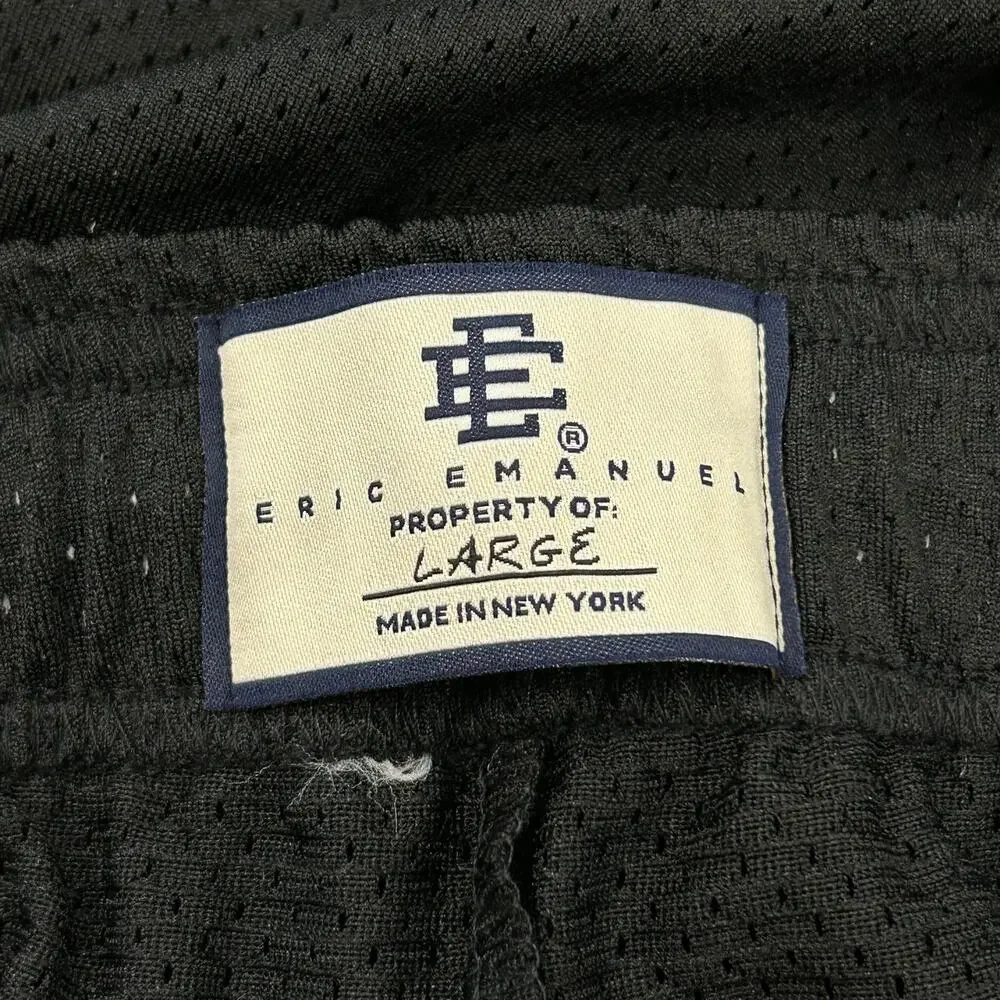 FW22 Eric Emanuel EE Basic/Core Short Black/White size Large L B30